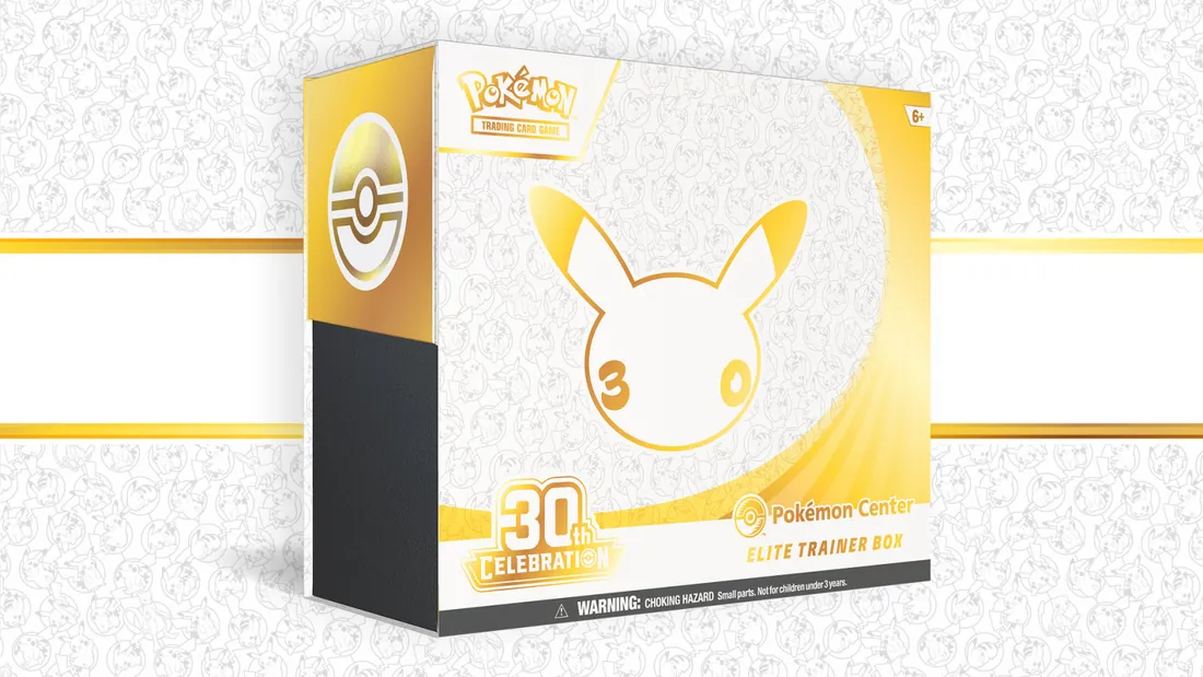 Pokémon TCG 30th Celebration Pokémon Center Elite Trainer Box